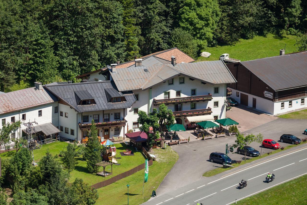 Gasthof-Pension Frohnwies Weißbach bei Lofer Eksteriør bilde